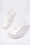 Elastic Lace-Up Unisex Summer Men's Sandals Women's Slippers Woven Design Beach Sandals Nef - 3