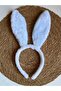 Plush Rabbit Eared Children's Crown Sequin Green - 2