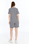 2-Piece Women's T-Shirt - Shorts Set Regular Modal Blend (Shorts - T-Shirt) - 4