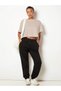 Women's Relaxed Cut Crew Neck Crop T-Shirt - 3