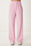 Lycra Comfortable Palazzo Knitted Trousers Candy Pink Lrv0019 - 4