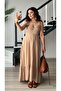 Stone Brand Model Ruffled Lined Dress - 4