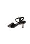 Yazkiş Women's Silver Platinum Mirror Thin 8cm Heeled Single Strap Evening Dress Shoes - 3