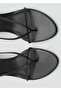 Thin Band Heel Sandals - 6