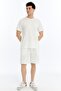 2-Piece Men's T-Shirt - Shorts Set Regular Modal Blend (Shorts - T-Shirt) - 4