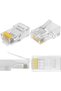 Rose Rc-613 Cat5 Rj-45 8P8C 100 Pieces Bagged Jack Pkc79 - 4