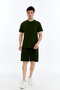 2-Piece Men's T-Shirt - Shorts Set Regular Modal Blend (Shorts - T-Shirt) - 2