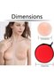 Women's Reusable Adhesive Stick-on Bra Pad Petals Cover/Stickers/Pasties With Travel - 5