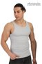 Men's Sports Singlet - Cotton Stretchy Sports Cut 4 Pack - 2