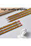 Deli EC004-HB Graphite Pencils, HB, 12 Pcs/Box, Yellow – For School & Office Writing - 3