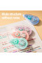 Eh370 Correction Tape, 7mm × 12m, Pink/purple/blue/green-12pcs – For School, Office & Home - 4