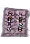 Kuromi Figured 5-Piece Rubber Buckle Set 1 Card