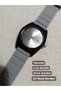 Men's Watch - Gray Color Silicone Strap - with Calendar - Round Large Case - 2