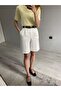 High Waist Fabric City Boy Shorts - 2