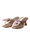 Natali Powder Butterfly Detailed Slippers