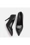 Large Size High Heel Stiletto Black 41-42-43-44 - 6