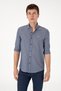 U.S. Polo Assn. Men's Light Navy Blue Long Sleeve Shirt
