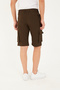 Camp735 Outdoor Tactical Water Repellent Summer Men's Khaki Tactical Shorts - 4