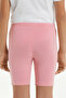 Girl's Basic Biker Short Leggings - 3