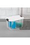 Stackable Ultra Latch Rectangular Space Saving Storage Box 28 Liter - 4