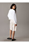 Calvin Klein Women White Relaxed Monogram French Terry Sweatshirt - 2