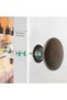 12pcs Brass Vintage Drawer Handle Antique Bronze Cupboard Door Pull Knob Round Zinc Alloy Dresser Kn - 4