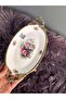 Antique Oval Presentation Plate with Handle 28cm - 2