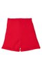 Ribbed Black Red Brown Color Set of 3 Girls Shorts - 8