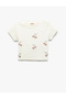 Beige Short Sleeve T-Shirt