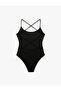 Cross Strap Swimsuit - 2