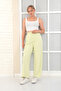 Shallow Pleated Women's Pants with Wide Legs - 4