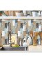 Kitchen Countertop Covering Marble Pattern Adhesive Foil Tile Covering Sticker 60cm X 100cm
