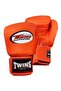 Bgvl3-Or Orange Boxing Gloves Leather Muay Thai Gloves