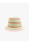 Multicolored Straw Hat
