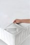 My Evilla Liquid Proof 4 Corner Elastic Mattress Single White Color Mattress Protector