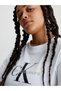 Women's Plus Core Monologo Regular White T-Shirt - 2