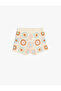 Knitted Detailed Cotton Knitwear Shorts - 2