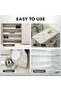 Multi-Purpose Non-Slip Decorative Shelf and Inside Cabinet Cover Size: 50 cm X 15 m Marble Design - 2
