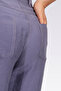 30271 Indigo Lyocell Fabric Casual Cut Waist Elastic Pants - 7