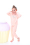 Girls' 100% Cotton Patterned Comfortable Pajama Set-Soft and Skin Friendly - 2
