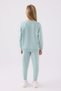 U.S. Polo Assn. 3 Thread Woven Girl's Pajamas Suit - 2