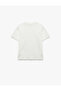 Printed Short Sleeve Crew Neck Cotton Pocket Detailed T-Shirt - 2
