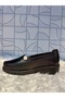 Napa 514 Women's Black Genuine Leather Comford Wedge Heel Daily Orthopedic Casual Shoes - 4