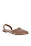Ladies Mules Tan | Made In Brazil