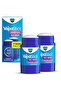 Vapostick, Solid Balm, Soothing Vapors, Invisible Solid - 1.25 Oz Each, Twin Pack