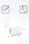 White Shk222 Faux Leather, Zippered, 4 Compartments, Strap Phone Wallet and Handbag - 4