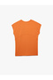 Short Sleeve Crew Neck Sports T-Shirt with Stitching Detail - 2