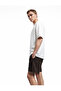 Pocketed Cotton Lace-Up Short Shorts with Stitching Detail - 2