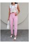 Cropped Leg Boyfitjean Pink - 2