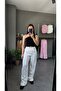 Single Sleeve Asymmetrical Neckline Blouse - 5